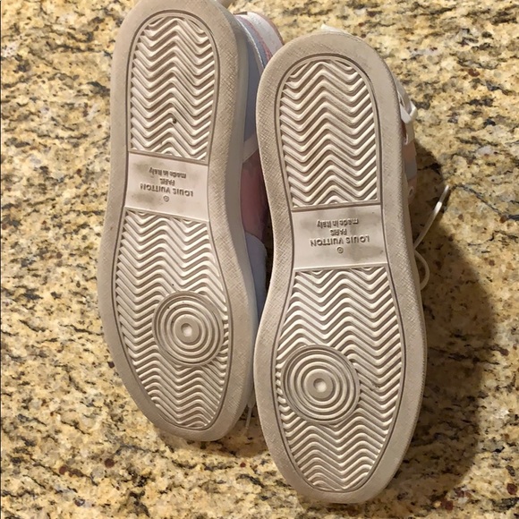 Baby Blue Louis Vuitton Sneakers